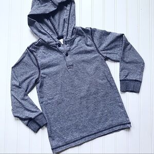 •Gymboree• striped hooded pullover